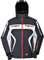 Cox Swain Titanium Herren Ski-/Snowboard Funktionsjacke Finley RECCO 15.000mm, Colour: Black/White - red Zipper, Size: L