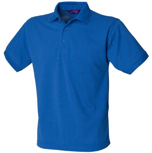 Henbury Mens Short Sleeved 65/35 Pique Polo Shirt