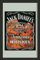 Unbekannt Spiegelbild, Jack Daniels, Lizensiert, 20x30cm, Hinterglasdruck,Wandbilder Deko