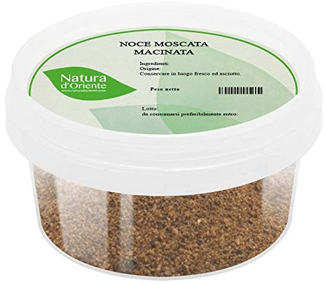 NATURA D'ORIENTE - Noce Moscata Macinata 75g | Prima Qualità |