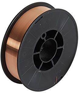 Telwin 802395 Bobina Filo Acciaio D. 0.6 mm 5 kg per Saldatura, 0.1 V, 0.6 mm - 5 kg, Marrone