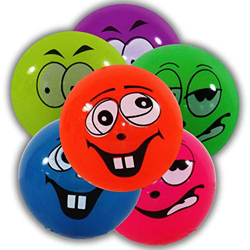 Leuchtflummi Flummi Funny & Angry 5,5 cm
