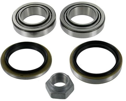 SKF Radlagersatz mit Wellendichtring VKBA 686 Position Vorderachse Außendurchmesser 60 mm Höhe 111 mm Länge 111 mm Breite 84 mm - OE Qualität