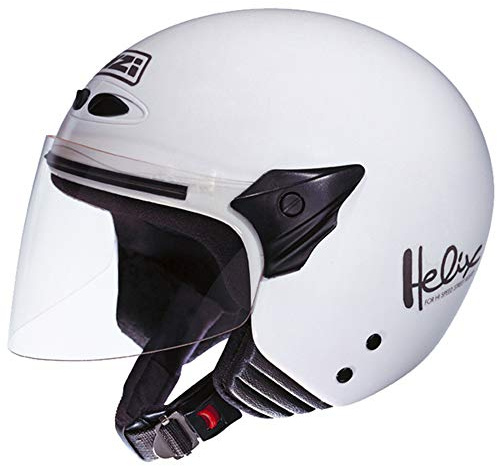 NZI Helix II Jr Motorradhelm, Weiß, 52-53 cm