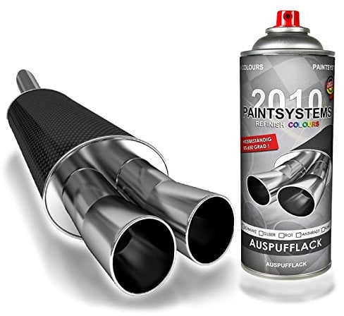 Paintsystems 3x400ml Auspufflack silber