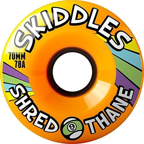 Sector 9 Skiddles Longboard Wheels - 70mm 78a Orange by Sector 9