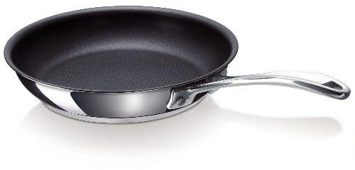 Bekaline 12067304 Chef Bratpfanne 20 cm, Edelstahl, alle Herdarten + Induktion 30 cm