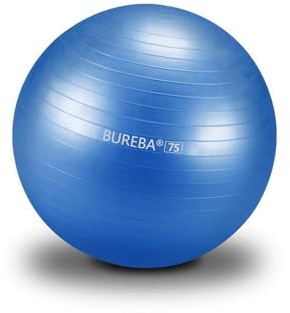Gymnastikball Medi Bureba (Burst Resistant Ball) - 75 cm - Blau