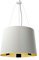 Kartell Gè, Lampada a Sospensione, Bianco/ Oro