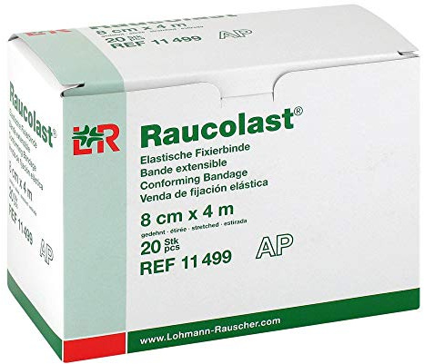 Elafix Binden Raucolast 8 cm o.Zellglas