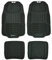 MICHELIN 009077 Tappetini in Gomma ad Alta densità, Set di 4 Pezzi