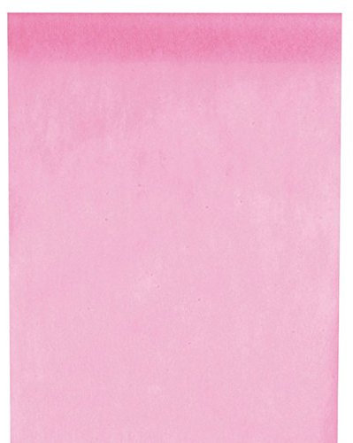 Dekostoff uni rosa, 30 cm breit, 10 m lang