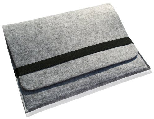 Edles Apple MacBook Pro 13,3 Retina Sleeve Deluxe aus Filz mit Innentaschen - Edle Notebook 13,3 Hülle 5mm für Lenovo IdeaPad Yoga, ASUS Vivo Book, DELL Vostro, HP ProBook, Lenovo ThinkPad Edge und Sony Vaio - Deutscher Fachhändler