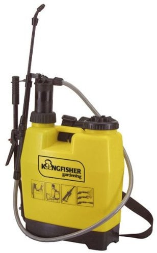 Kingfisher PS4012 12 Litre Backpack Sprayer - Yellow