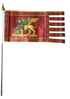 Flaggen Pehl Venedig Tischflagge 10 x 15 cm Fahne.
