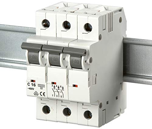 REV 0515298555 Leitungsschutzschalter , 3-polig, Höhe 68mm, 16A, bis 6kA, weiss