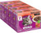 Whiskas 1+ Katzennassfutter – Klassische Auswahl in Sauce – Hochwertiges Nassfutter in 48 Portionsbeuteln für eine glückliche Katze ab 1 Jahr – Katzenfutter – 4er Pack (4 x 12 Portionsbeutel à 100g)