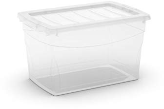 Kis 8610000 0202 03 Omni Box Aufbewahrungsbox Kunststoff transparent 30 l