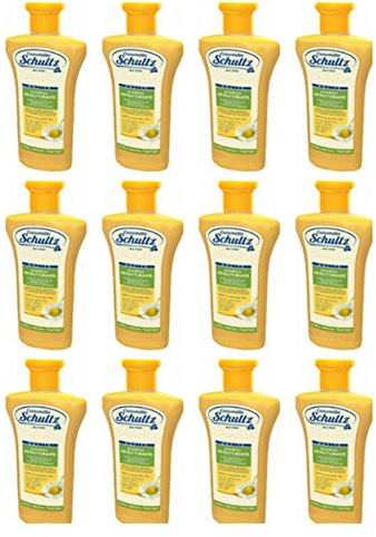 12 x Shampoo Camomile Schultz Acetate für blondes Haar und klare