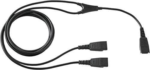Jabra GN supervisor Y-cable QD to 2x QD connector cable for second headset – hearing both-sided, speaking one-sided