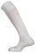Mitre Mercury Fußballsocken für Erwachsene, einfarbig | Fußballmannschaft-Set | leichte, lange Sportsocken | atmungsaktiv, Weiß, Senior (41 – 47)