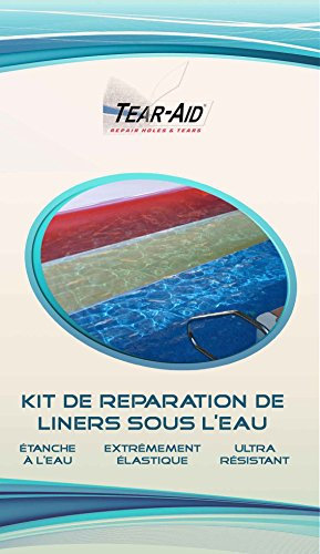 Kit de reparación instantánea y sin pegamento de revestimiento de piscina y estanque