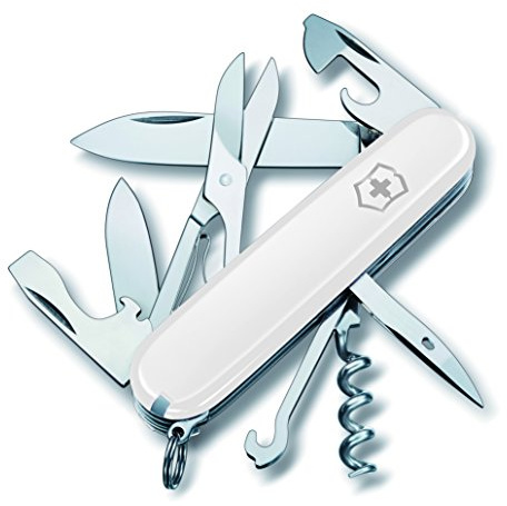 Victorinox Swiss Army Climber Multitool Taschenmesser - 14 Funktionen - Weiß