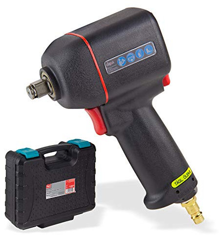 Dema Druckluft Schlagschrauber Druckluftschrauber Schrauber Set Pro 850 Nm inkl. 8 Spezialnüsse