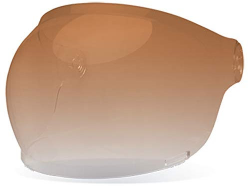 Bullitt Bubble Visier, Zubehör, Amber Gradient, Braune Lasche