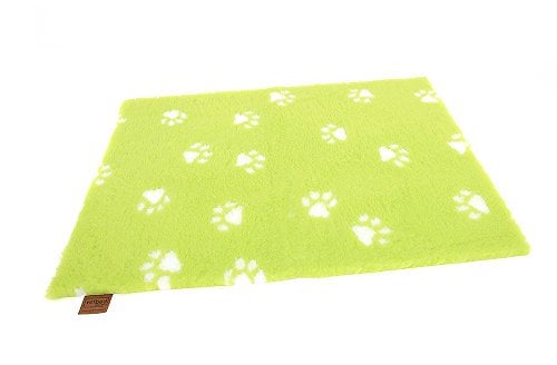 Vetbed Isobed SL -Paw- limegreen 100 x 75 cm