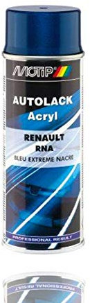Peinture carrosserie bleu extrême, RNA n.400, 400ml - Motip