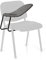 hjh OFFICE Chaise à Quatre Pieds Tablet XT 600 Métal, Plastique Noir