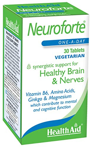 HealthAid NeuroForte (Amino Acid, B Vitamin Complex) Tablets 30