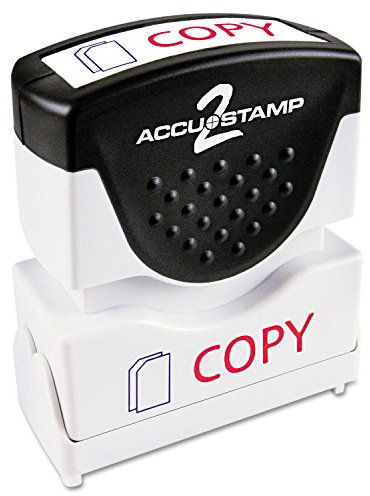 Cosco accustamp Shipping 2 Shutter voreingefärbter Stempel 2 Nachricht Briefmarken mit Microban Schutz, Kopieren