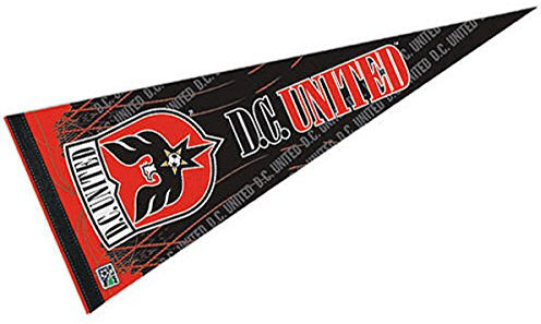 WinCraft Soccer D.C. United Premium Pennant, 12 x 30