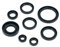 Set: Wellendichtringe, 8 Stück, blau, Doppellippe - AWO 425 Sport