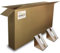 Großer Fahrradkarton/-verpackung (1 Stk) 1800x250x1000mm 2-wellig mit Reifenfixierung (2 Stk.)