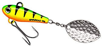 SpinMad Jigspinner 18g - Spinner, Farbe Lieblingsköder:Firetiger