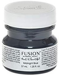 Fusion Mineral Paint (37ml Tester, Midnight Blue)