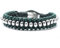 Beau Soleil Jewelry Schmuck Armband Lederarmband Bohemian Style schwarzes Leder Ethno-Armband (19)