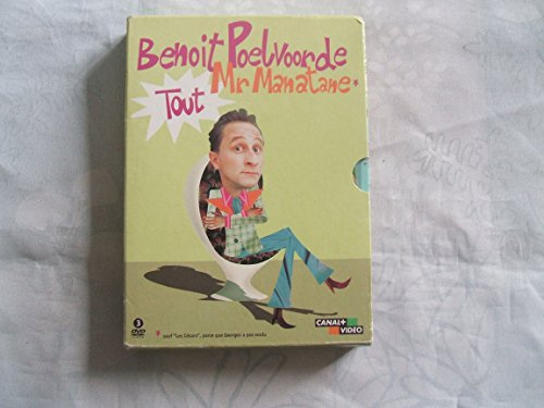 Benoît Poelvoorde : Tout Mr Manatane, L'Intégrale (33 épisodes) - Coffret 3 DVD [FR IMPORT]