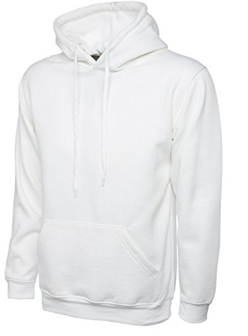 Uneek New Plain Classic Hoodie Hooded Sweatshirt Sizes