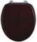 Burlington Wooden Standard Mahogany Toilet Seat