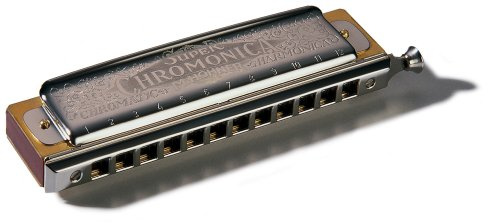 Hohner Super Chromonica Chromatic Harmonica, Key of Bb