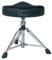 GEWA Schlagzeughocker/Drumhocker Sattelsitz, schwarz, höhenverstellbar, doppelstrebig - F805162