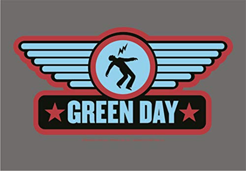 GREEN DAY FLAGGE FAHNE POSTERFLAGGE WINGS