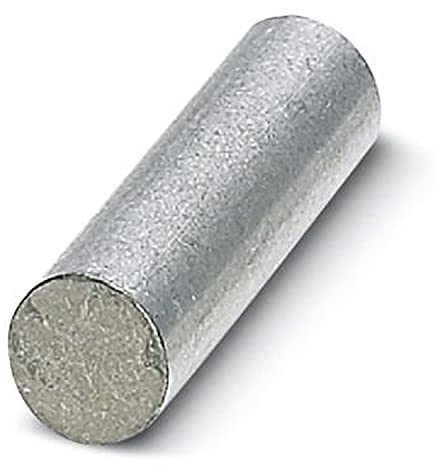 PHOENIX CONTACT DMET 5X20 Durchgangsverbinder, Durchgangsmetall in Form Eines Glasrohr-Sicherungseinsatzes 5 x 20mm für den Einsatz in Sicherungsklemmen, -60°C-85°C Betriebstemperatur, 50 Stück