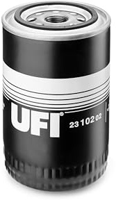 UFI Filters, Oil Filter 23.102.02, Suitable for Truck, Applicable to Various Models of Alfa Romeo, Benati, Bobct, Busch, Caterpillar, Claas, Ebro, John Deere, Landini, Rover