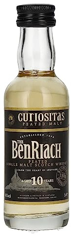Benriach Speyside 10 Ans Curiositas Single Peated Malt Scotch Whisky 5 cl