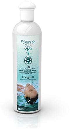 Camylle - Velours de Spa Luxe - Fragrance à base d'Huiles Essentielles 100% Pures et Naturelles pour Spa - Energisant aux arômes frais et envoûtants - 500ml